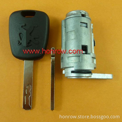 Peugeot door Lock With 307 Key Blade ; car door lock